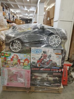 Christmas Toy Pallets For Kids & Toddlers (60 Pcs)