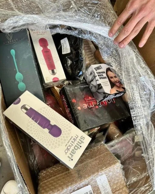 Mixed Sex Toys Pallet – 200 Premium Pleasure Products