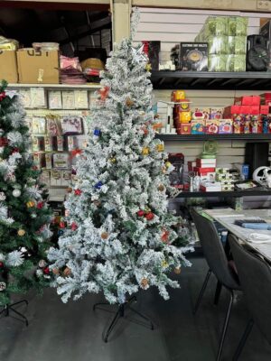 Christmas Trees With Dual Color Lights (24 Pre-lit Trees)